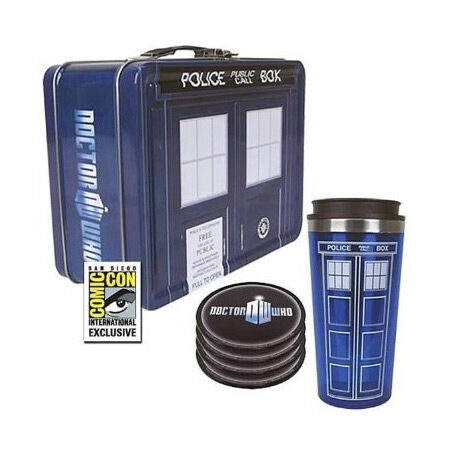 Doctor Who Tardis Tin Tote Gift Set