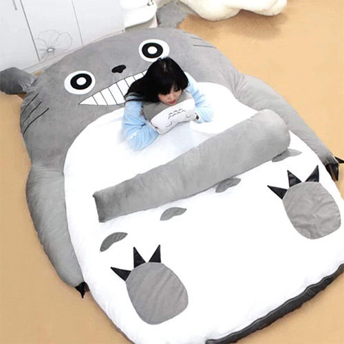 Totoro Sleeping Bag Double Beanbag
