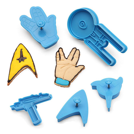 Star Trek Cookie Cutter Set of 5