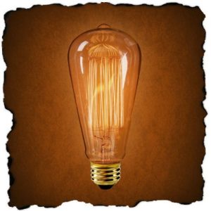 Filament bulb antique perfect geek gift