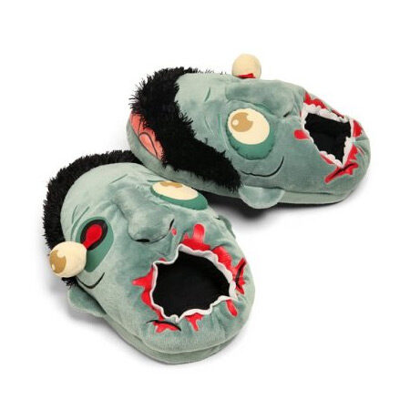Zombie Plush Slippers
