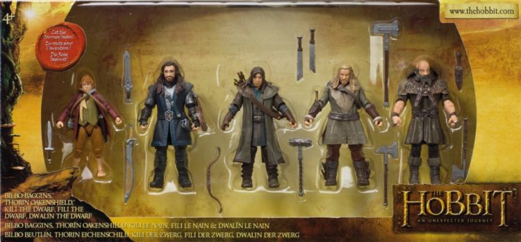 The Bridge Direct Hobbit Hero Pack Figure Box Set