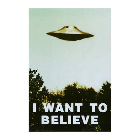 X-Files I Want to Believe Poster