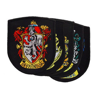 Harry Potter School Crest - Set of 5 Patches