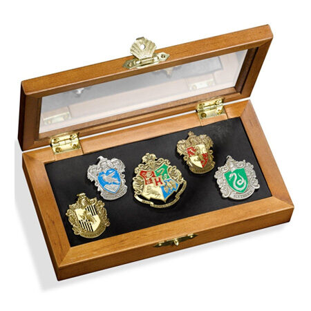 Harry Potter House Crest Pin Set