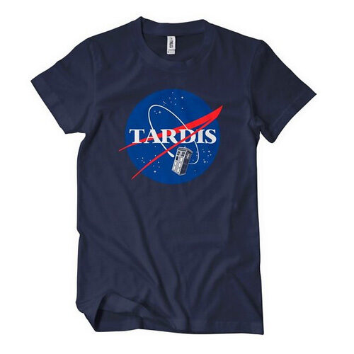 Dr Who Tardis NASA T-Shirt