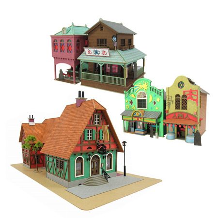 Top 10 Papercraft Anime Houses
