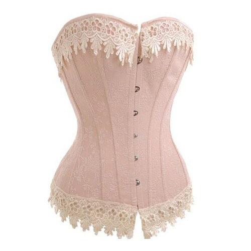 Vintage Bustier Corset with Lace