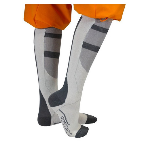 Portal 2 Chell's Aperture Long Fall Socks