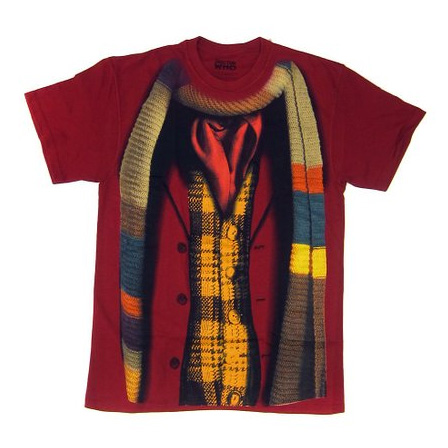 Doctor Who 4th Doctor Costume T-shirt