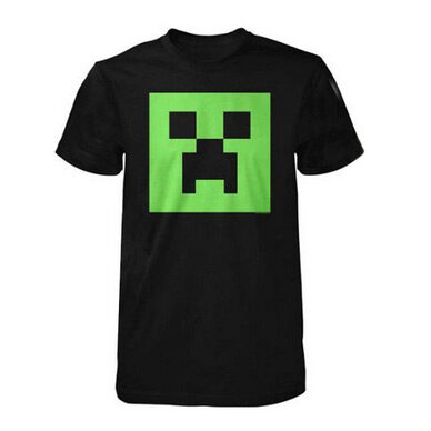 Minecraft Creeper Glow in the Dark T-Shirt