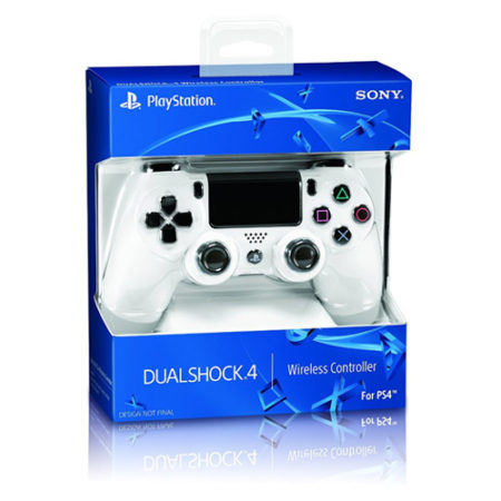 DualShock 4 Wireless Controller for PlayStation 4 (Glacier White)