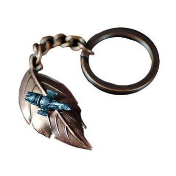 Leaf on The Wind Firefly Keychain Pendant