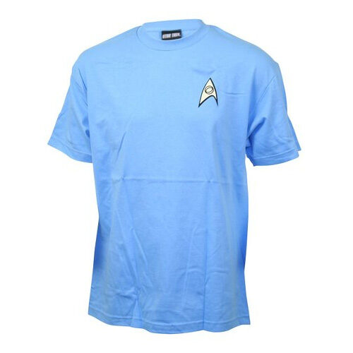 Star Trek The Original Series Blue Uniform Tee