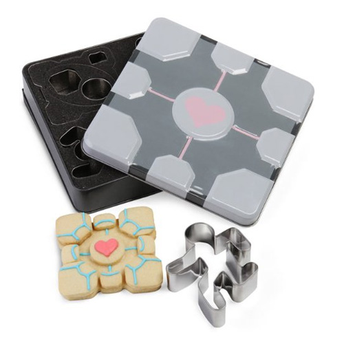 Portal Companion Cube Cookie Cutters (Set of 8)