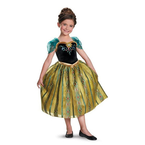 Frozen: Anna Coronation Gown Kids Costume