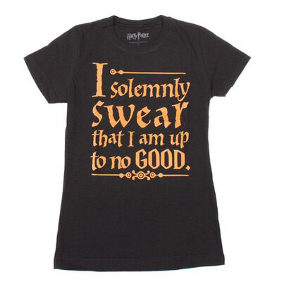 Harry Potter Up To No Good Girls T-Shirt