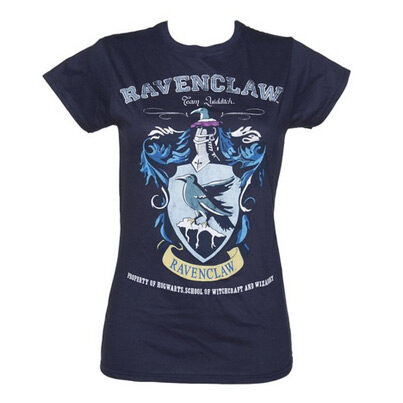 Ladies Navy Harry Potter Ravenclaw Team Quidditch T Shirt