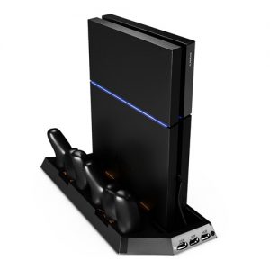 Ortz® PS4 Vertical Stand Cooler with Fan