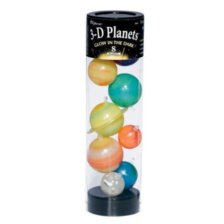 3D planets in a tube