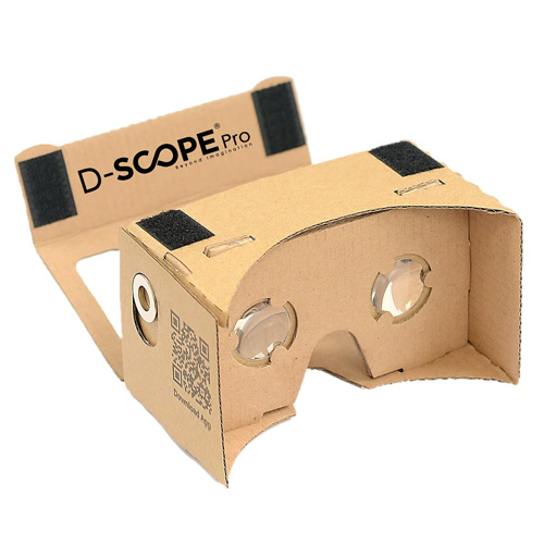 VR Kit: Google Cardboard by D-scope Pro