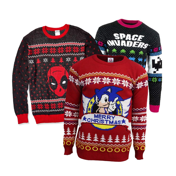 These one-of-a-kind ugly Christmas sweaters will surely get some attention....