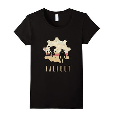 Fallout Black Illustration T-Shirt