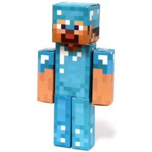Minecraft Jazwares Papercraft Diamond Steve