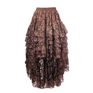 Burleska Women's Amelia Steampunk Skirt