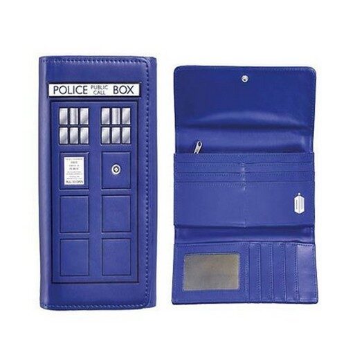 Doctor Who TARDIS Embossed Flap Wallet