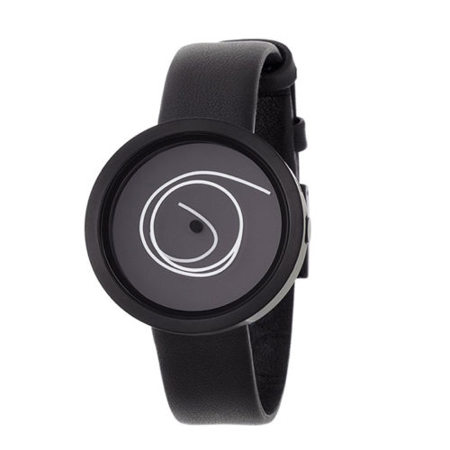 Nava Design Black Ora Unica Wrist Watch
