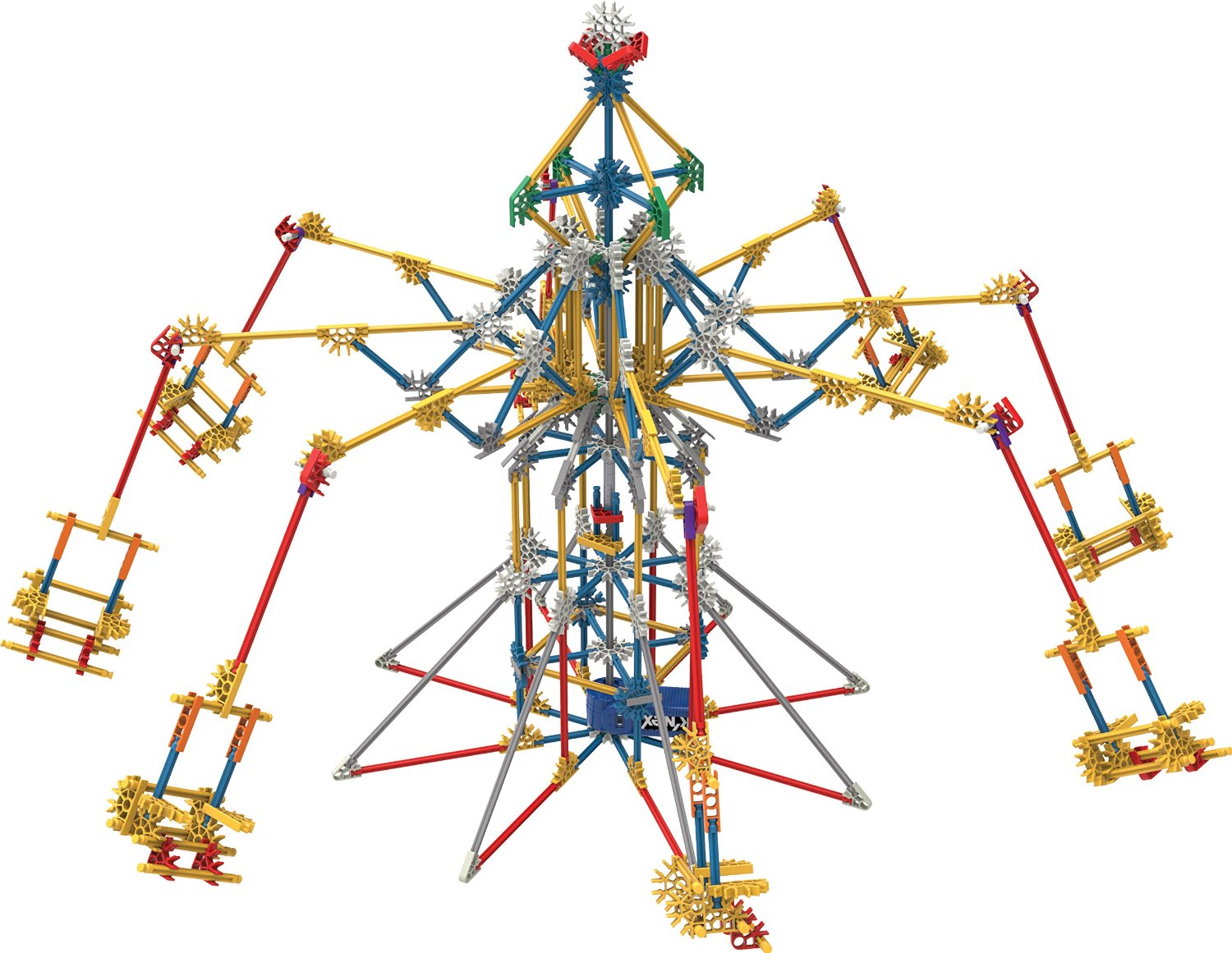 K'NEX Thrill Rides – 3-in-1 Amusement Park Building Set