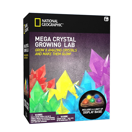 Mega Crystal Growing Lab – 8 Colors to Grow
