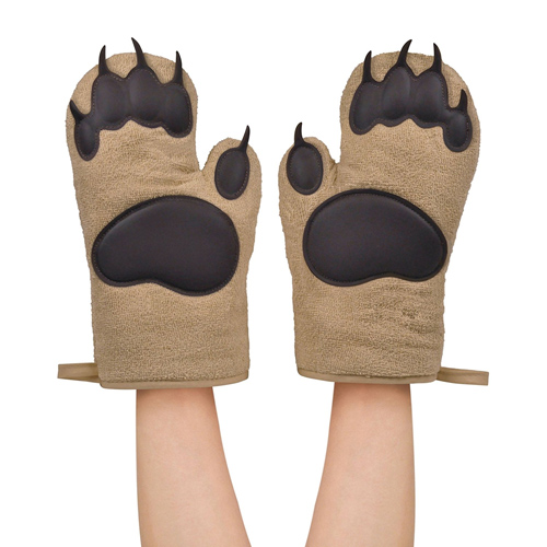 Fred Bear Hands Oven Mitts, Set of 2