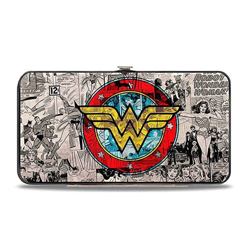 DC Comics Wonder Woman Hinged Card Case Wallet