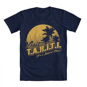 Agents of SHIELD "Visit TAHITI" Men's T-Shirt