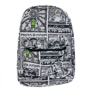 Legend of Zelda Drawings Sublimated Backpack