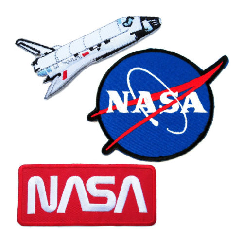 Nasa Iron on Embroidered Patches
