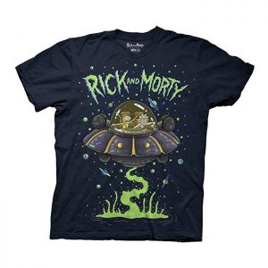 Ripple Junction Rick and Morty Ship Dumping Adult T-Shirt