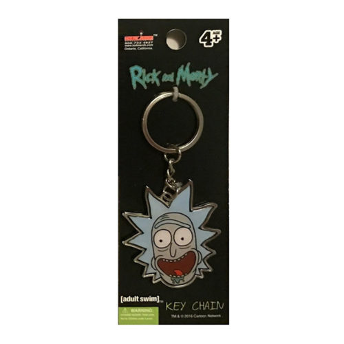Rick & Morty Enamel Keychain