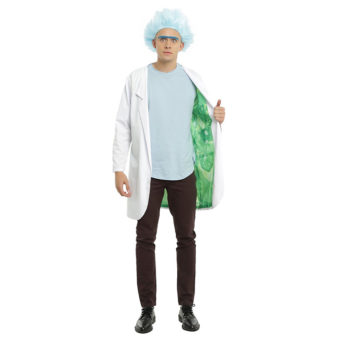 Official Rick and Morty Lab Coat Costume