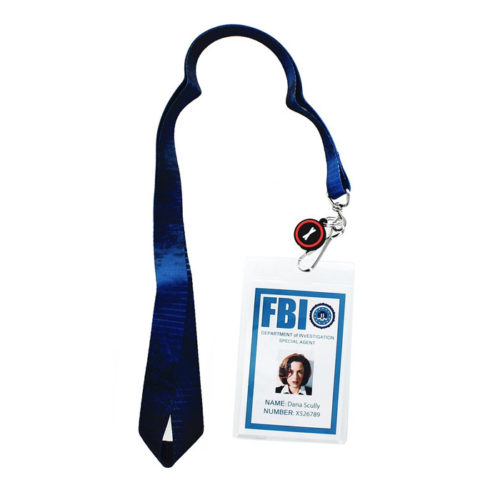 The X-Files Dana Scully ID Lanyard with Charm