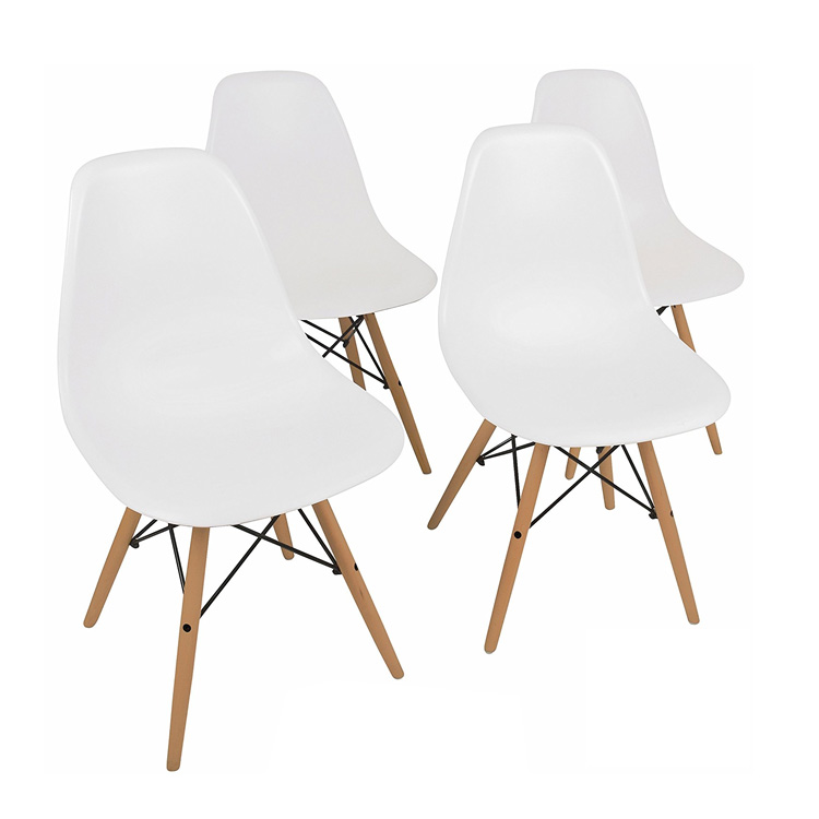 Eames Style Chairs by UrbanMod (Set Of 4) ErgoFlex