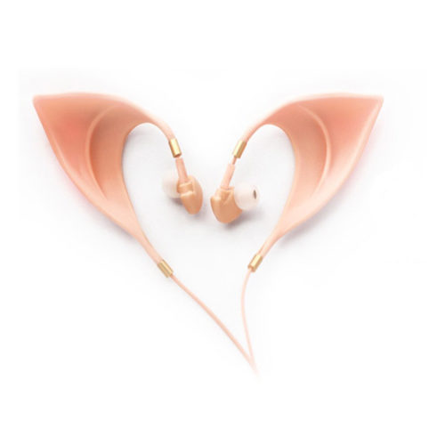 Ultra-Soft Elf Earbuds Ears Headphones