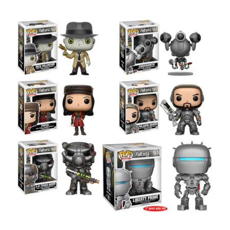 Fallout 4 Set of 6 Funko Pop Action Figures