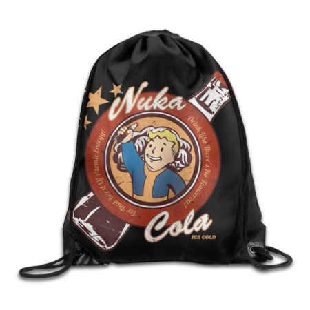 Fallout 4 Nuka Cola Drawstring Backpack Sack