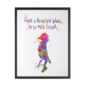 Dobby Quote Harry Potter Watercolor Print