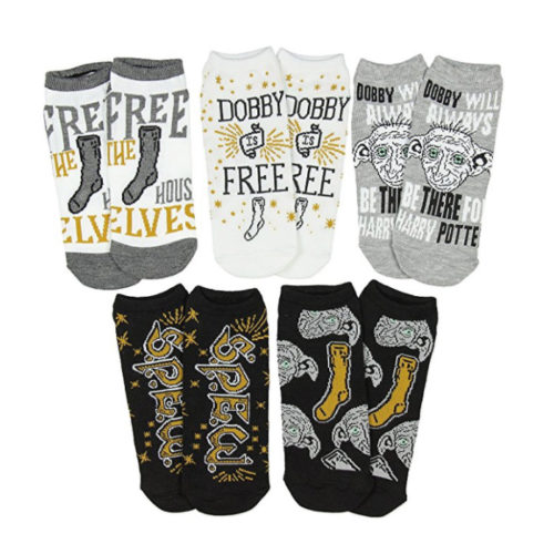 Dobby The House Elf No-Show Ankle Socks 5 Pack