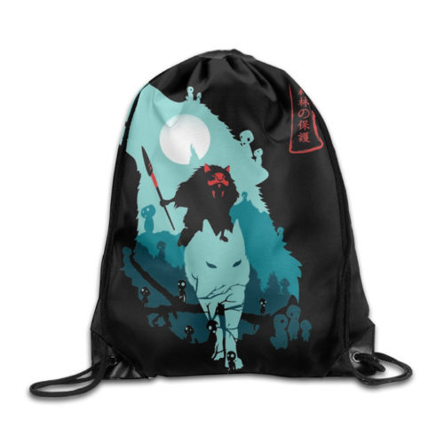 Princess Mononoke Drawstring Backpack