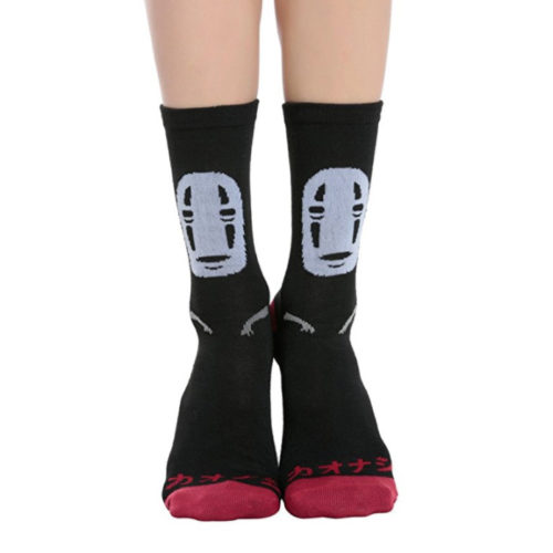 Studio Ghibli Spirited Away No-Face Crew Socks
